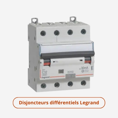 Disjoncteurs différentiels Legrand