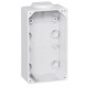 Embase P17 boîtier 220x125mm pour plastron 220x125mm pour composer un coffret P17 - LEGRAND