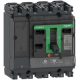 Circuit breaker, ComPacT NSX160N, 50kA/415VAC, 4 poles 4D (neutral fully protected), TMD trip unit 125A - C16N4TM125