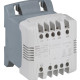 Besturings- en veiligheidstransformator met schroefaansluiting primair 230V tot 400V en secundair 24V~ - 160VA - LEG044214