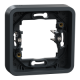Marco 1 elemento con garras IP55 Gris - MUR34108