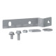 Set of 2 combined fixing brackets for earthing collector bar and DIN rail. - NSYEDCOC