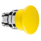 Cabeza pulsador seta 40mm amarillo - ZB4BC5