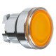 Cabeza  pulsador  luminoso rasante retorno amar led - ZB4BH053