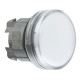 Cabeza  piloto luminoso led blanco insertar etiqueta - ZB4BV013E