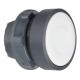 Testa pulsante luminoso Ø22 - bianco - ZB5AW31
