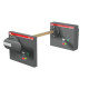 Mecanismo de accionamiento con maneta rotativa RHE XT5 F/P STAND. RETURNED - ABB1SDA104843R1