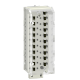 Modicon M340 - Veerklemmenblok - 20-pins- 1 x 0,34-1 mm2 - BMXFTB2020