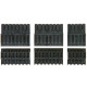 Modicon X80 - lot connecteurs 1x10 broches+2x16 broches - pour module comptage