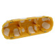 Boite encastrable 3 emplacements - Profondeur 50mm - BOITE_ETANCHE_3P