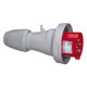 Spina mobile diritta P17 IP66/67 16A - 380V~ a 415V~ - 3P+T - LEG555328