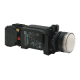 white flush complete illum pushbutton Ø22 spring return 1NO+1NC 110...120V - XB5AW3135