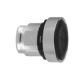 Cabeza pulsador  rasante retorno negro - ZB4BH02