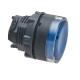 Cabeza pulsador  luminoso ras ba9s azul - ZB5AW36