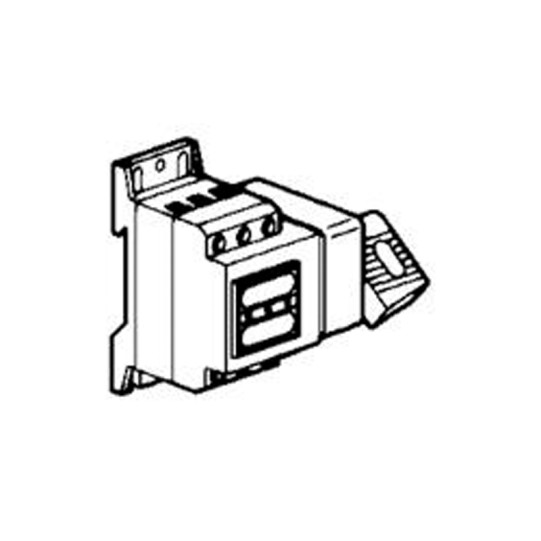 Interrupteur-sectionneur Vistop 32A - 2P avec commande latérale droite et poignée noire main product photo