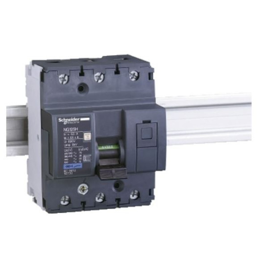 Miniature circuit-breaker, Acti9 NG125H, 3P, 50 A, C curve, 36 kA (IEC 60947-2) - 18729 main product photo
