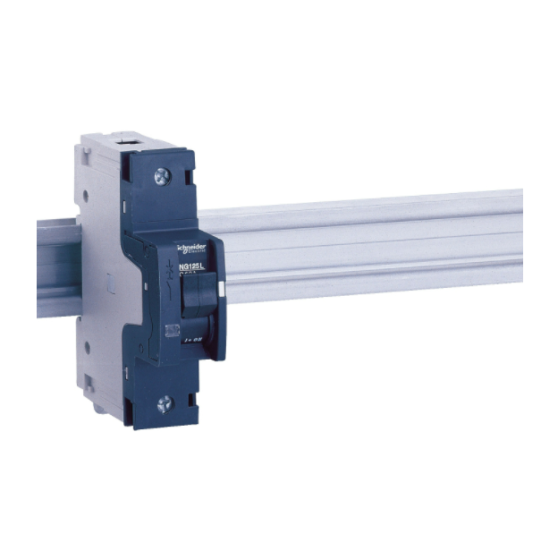 Multi9 NG125L - disjoncteur modulaire - 1P - 10A - courbe C main product photo