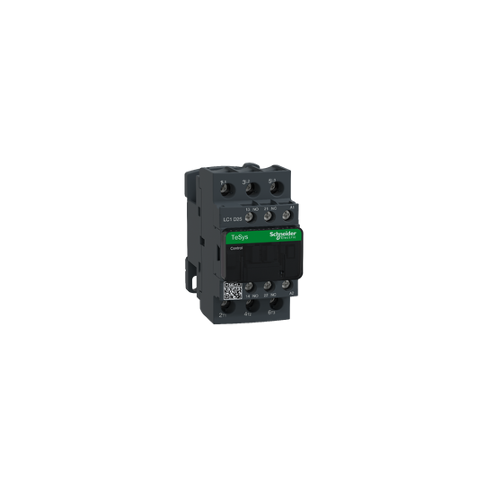 Contactor Tesys D - 3P(3 NA) - AC-3 - <= 440 V 25 A - 380 V CA bobina - LC1D25Q7 main product photo