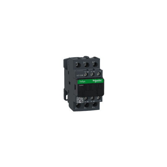 TeSys LC1D - contacteur - 3P - AC-3 440V - 38A - bobine 400Vca - LC1D38V7 main product photo