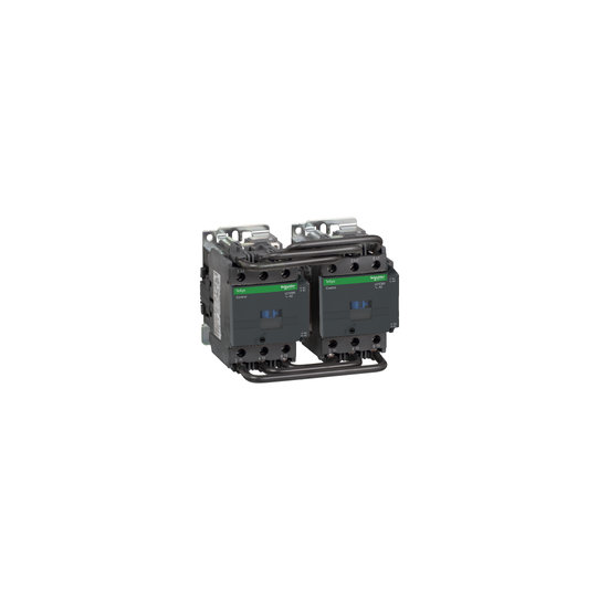 TeSys D - Omkeercont. 80A - 3M/HC:M+V - Mechanisch verg. -Stuurspanning: 230VAC - LC2D80P7 main product photo