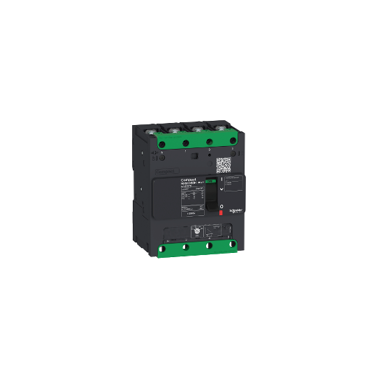 circuit breaker Compact NSXm 63A 4P 36kA at 380/415V(IEC) compression lug - LV426375 main product photo
