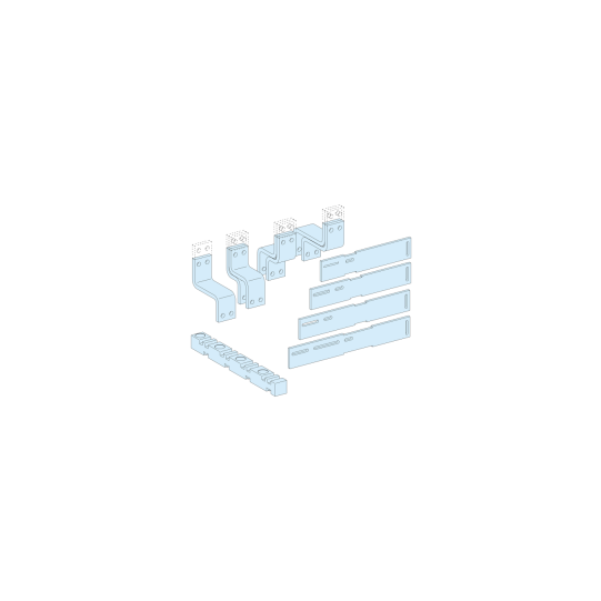 PrismaSeT P Active - Liaison aval JdB.V - MTZ1/16 - débro - 4P - LVS04492 main product photo