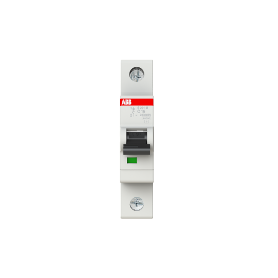 S201M-C16 Miniature Circuit Breaker - 1P - C - 16 A - ABB2CDS271001R0164 main product photo