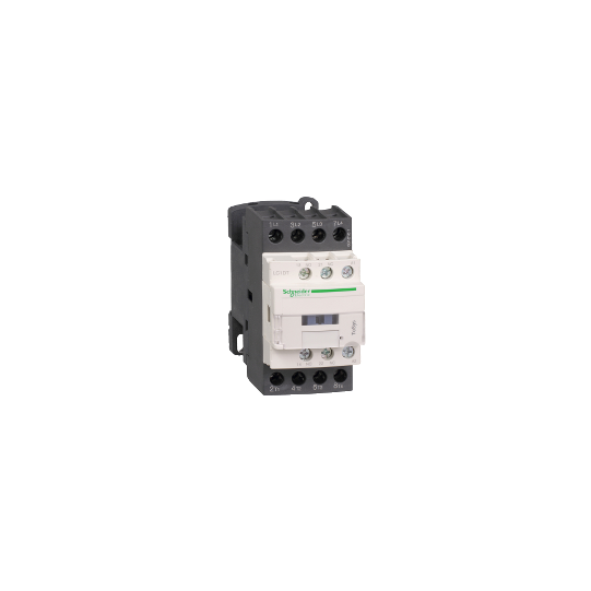TeSys D - Contactor 2M+2V - HC: M+V - AC-1<=440V 32A - Stuurspanning: 110V AC - LC1DT32F7 main product photo