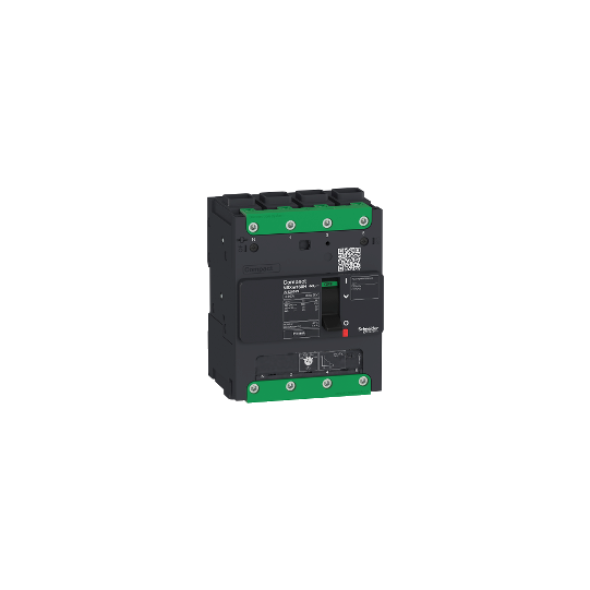 circuit breaker Compact NSXm 100A 4P 25kA at 380/415V(IEC) EverLink lug - LV426227 main product photo