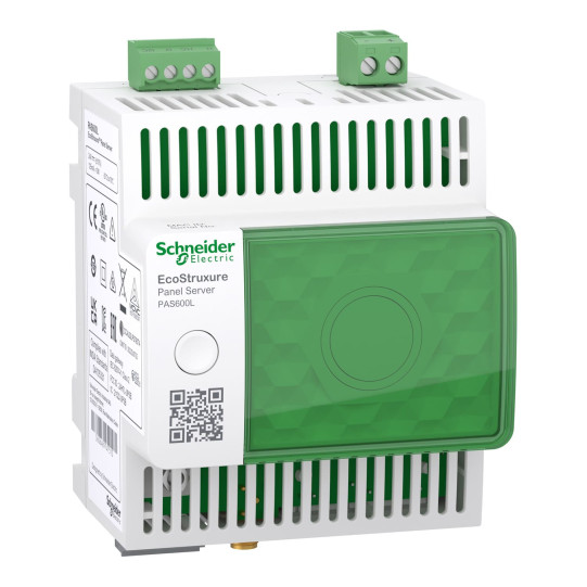 EcoStruxure Panel Server - universal wireless, concentrator modbus gateway 24 VDC - PAS600L main product photo