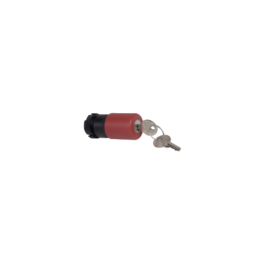 red Ø30 Emergency stop, switching off head trigger and latching key release - ZA2BS934 main product photo