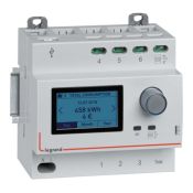 Ecocompteur standard pour mesure consommation sur 5 postes 230V~ - 50/60Hz - 5 modules - LEGRAND