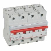 Interrupteur-sectionneur DX³-IS à déclenchement 4P 400V~ - 125A - 6 modules - 406547