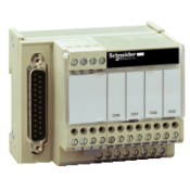 ABE7CPA21 Telefast ABE7 - embase de raccordement - pour distribution de 4 sorties analog.