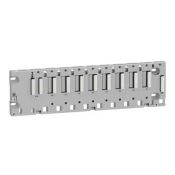 rack M340 - 8 slots - panel, plate or DIN rail mounting  BMXXBP0800