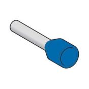 Cable end insulated, 0,75mm², medium size, blue, 10 bags, NF  DZ5CE007