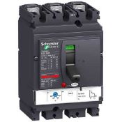 circuit breaker Compact NSX160F - TMD - 100 A - 3 poles 3d  LV430632