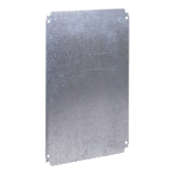 NSYMM75 Plain mounting plate  H700xW500mm made of galvanised sheet steel 