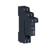 relé interface enchufable - Zelio RSB - completa con toma - 2 AC - 24 V CA  RSB2A080B7S