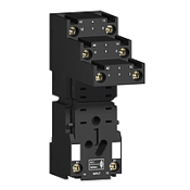 Embase pour relais miniature - Zelio RXZ - avec contacts distincts - connecteurs RXZE2S114M