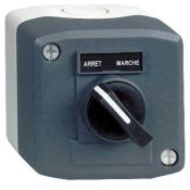 dark grey station - 1 selector switch Ø22 standard handle 1NO  XALD132