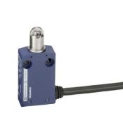 limit switch XCMN - steel roller plunger - 1NC+1NO - snap - 1 m  XCMN2102L1