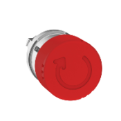 ZB4BS834 Harmony XB4 - tête bouton arrêt urgence - Ø30 - pousser tourner - rouge