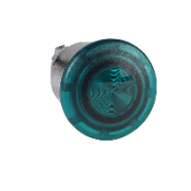 ZB4BW433 Harmony XB4 - tête bouton coup de poing lumineux DEL - Ø40 - vert