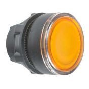 Harmony tête de bouton poussoir lumineux - Ø22 - orange  ZB5AW353