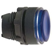 cabeza de pulsador iluminado - Ø 22 - azul  ZB5AW363