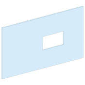 03274 Plastron pour INS-INV630 vertical 