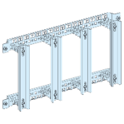 04223 Platine 4 Din vertical pour bornes de jonction 04223 Platine 4 Din vertical pour bornes de jonction