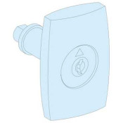 Bouton verrou 2 clés 405 IP55  08936