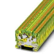 50 Blocs de jonction pour conducteur de protection - PTS 2,5-QUATTRO-PE - Lot de 50 unités 3212011
